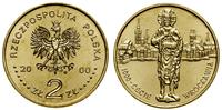 2 złote 2000, Warszawa, 1.000–lecie Wrocławia, n