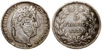 Francja, 5 franków, 1835 B