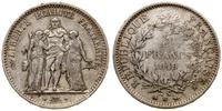 Francja, 5 franków, 1849 BB