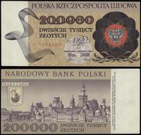 200.000 złotych 1.12.1989, seria F, numeracja 19