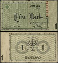 1 marka 15.05.1940, numeracja 1311734, egzemplar