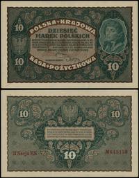 10 marek polskich 23.08.1919, seria II-ES, numer
