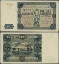 500 złotych 15.07.1947, seria A, numeracja 13771