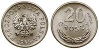 Polska, 20 groszy, 1949