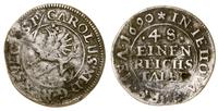1/48 talara 1690 ILA, Szczecin, moneta podgięta,