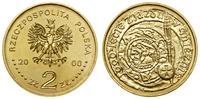 2 złote 2000, Warszawa, 1000-lecie zjazdu w Gnie