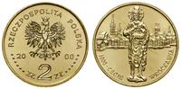 2 złote 2000, Warszawa, 1.000–lecie Wrocławia, n