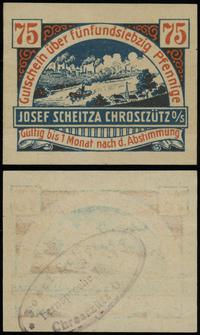 75 fenigów 1917, na stronie odwrotnej stempel Jo