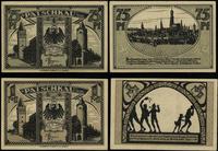 Śląsk, zestaw: 75 fenigów i 1 marka, 1922