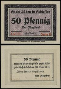 50 fenigów ważne od 15.08.1918 do 1919, seria H,