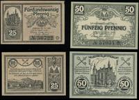 Śląsk, zestaw: 25 i 50 fenigów, 12.05.1919