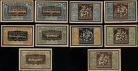 zestaw 5 banknotów 6.10.1921, w zestawie: 2 x 25