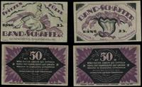 Śląsk, zestaw: 2 x 50 fenigów, 1.12.1920