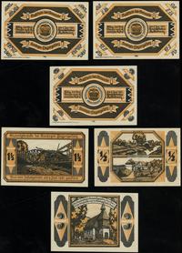 Śląsk, zestaw: 1/2 marki, 1.5 marki i 3 marki, 6.06.1921