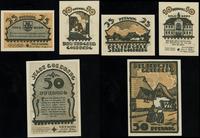 Śląsk, zestaw: 10, 25, i 50 fenigów, ważne do 31.05.1922