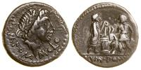 denar 97 pne, Rzym, Aw: Głowa Apolla w prawo, wo