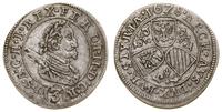 3 krajcary 1628, Graz, wąskie popiersie władcy, 