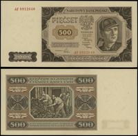 500 złotych 1.07.1948, seria AF, numeracja 89126