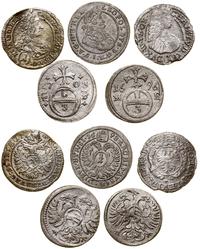 lot 5 monet, Austria, Karol VI, 1 krajcar 1727 (