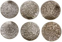 lot 3 monet, 3 krajcary kiperowe 1622 HR (Oława)
