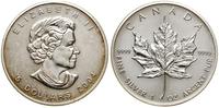 5 dolarów 2004, Ottawa, Liść Klonowy, srebro pró