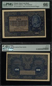 100 marek polskich 23.08.1919, seria ID-A, numer