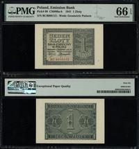 1 złoty 1.08.1941, seria BC, numeracja 6088112, 