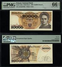 20.000 złotych 1.02.1989, seria AN, numeracja 42