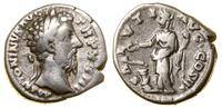 denar 168–169, Rzym, Aw: Głowa cesarza w w wieńc