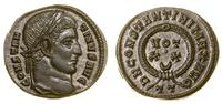 follis 322–325, Ticinum, Aw: Popiersie cesarza w