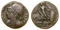 follis 330–331, Rzym, Aw: Popiersie Constantinop