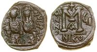 Bizancjum, follis, 6 rok panowania (570–571)