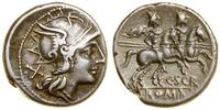 denar 154 pne, Rzym, Aw: Głowa Romy w lewo, za n