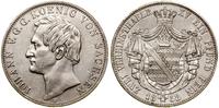 dwutalar = 3 1/2 guldena 1858 F, Drezno, przetar