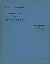 wydawnictwa zagraniczne, Hugo Freiherrn von Saurma-Jeltsch – Schlesische Münzen und Medaillen. Name..