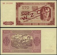 100 złotych 1.07.1948, seria KR, numeracja 19425
