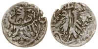 halerz 1430–1440, Oleśnica, Aw: Orzeł kroczący w