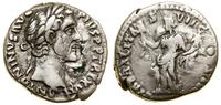 denar 153–154, Rzym, Aw: Głowa cesarza w wieńcu 