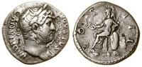 denar 125–127, Rzym, Aw: Głowa cesarzy w wieńcu 