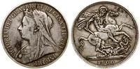 1 korona 1900, Londyn, srebro próby 925, 27.9 g,