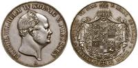 Niemcy, dwutalar = 3 1/2 guldena, 1854 A