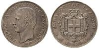 5 drachm 1875 / A, Paryż, patyna