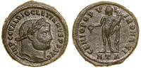 follis 297–298, Heraclea, Aw: Głowa cesarza w wi