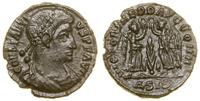 follis 347–348, Siscia, Aw: Popiersie cesarza w 