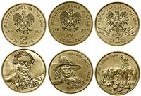 Polska, zestaw 3 x 2 złote, 1999