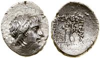 drachma 52–42 pne, Aw: Głowa władcy w prawo, Rw: