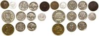 zestaw 12 monet, w skład zestawu wchodzą monety 