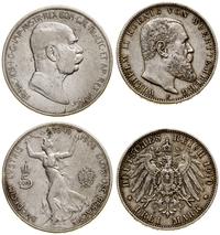 zestaw 2 monet, w skład zestawu wchodzą 3 marki 
