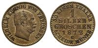 grosz srebrny 1872 / C, Frankfurt, złoto-brązowa