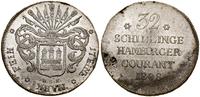 32 szylingi 1808 HSK, Hamburg, srebro, 18.24 g, 